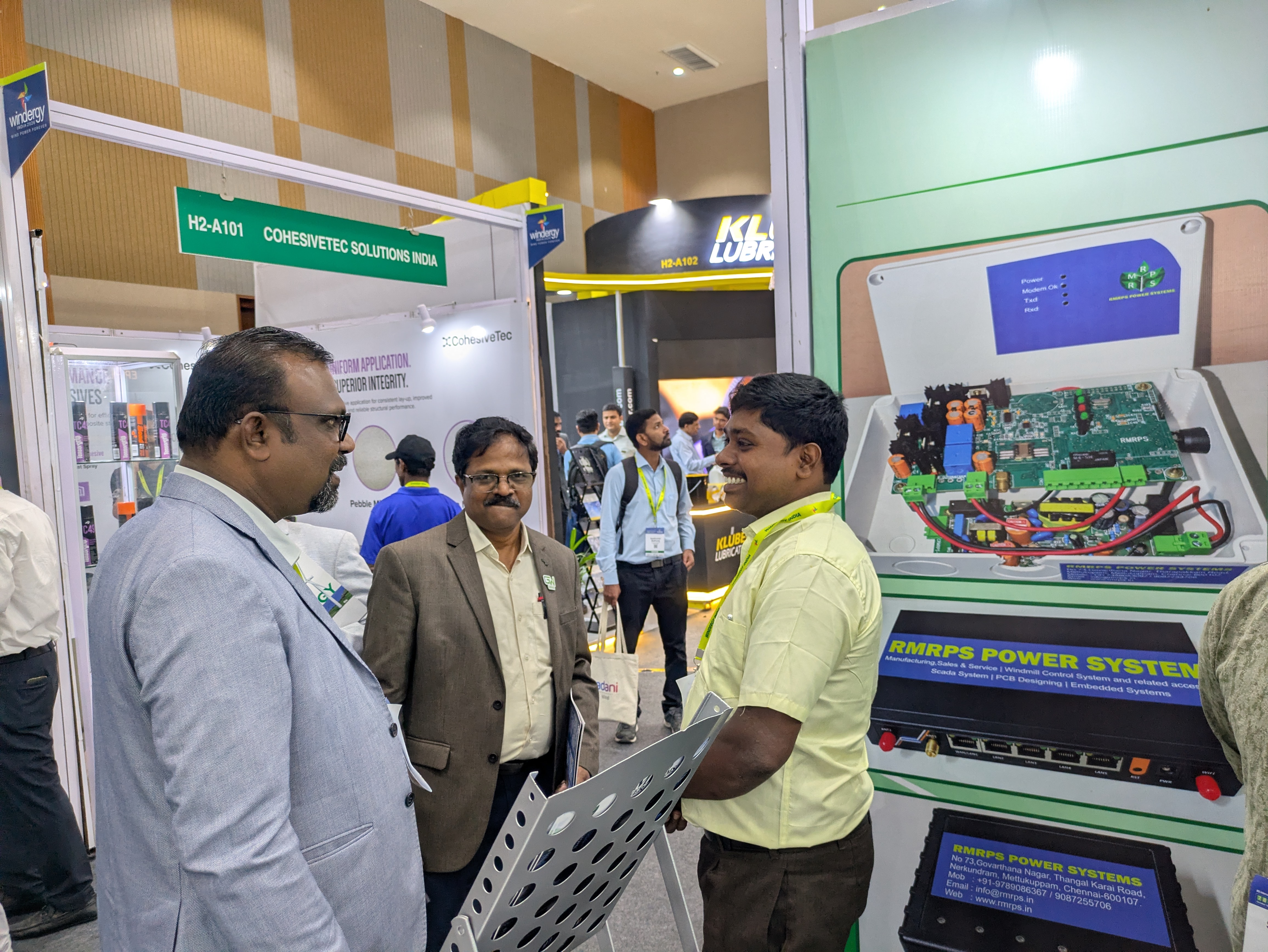 Expo visitors